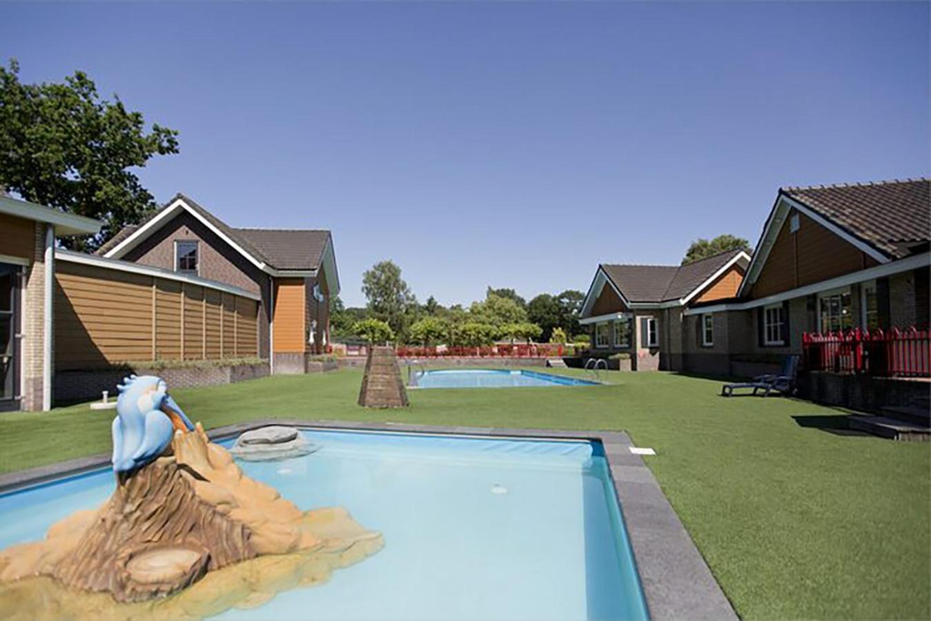福尔特赫伊曾Ruim En Luxe Chalet Privetuin - Park 'De Ijsvogel'公寓 外观 照片