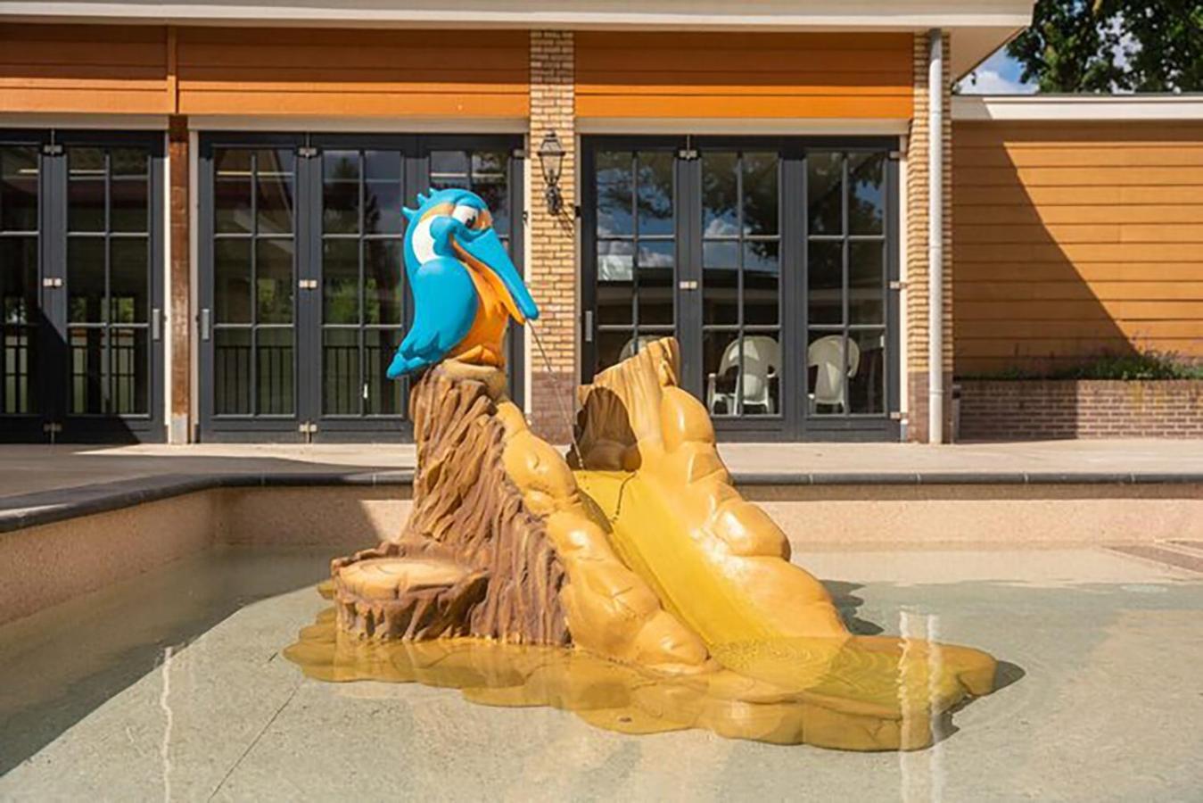 福尔特赫伊曾Ruim En Luxe Chalet Privetuin - Park 'De Ijsvogel'公寓 外观 照片